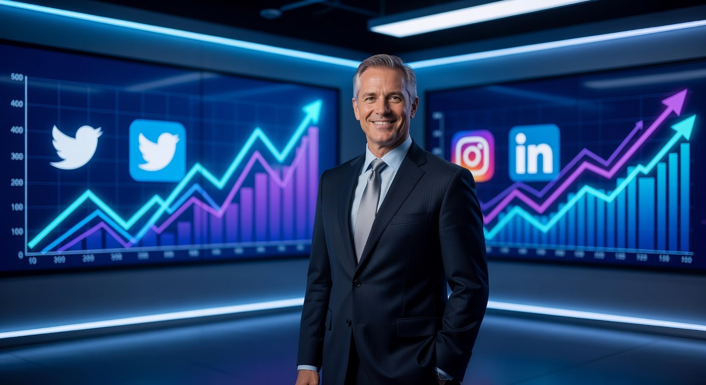 Estrategia digital politica que triplico visibilidad en redes